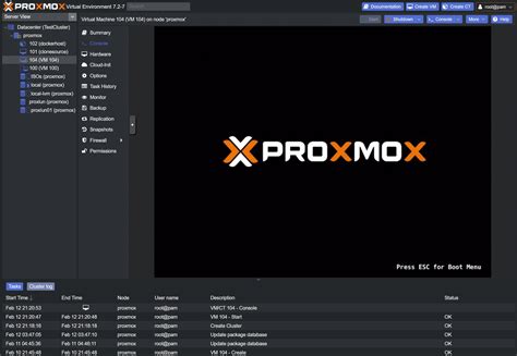 proxmox lvcreate